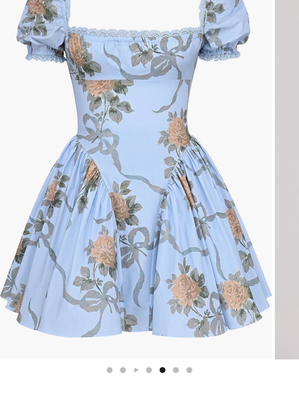 Rosie Puff Sleeve Stretch
Cotton Mini Sundress - Picture 1 of 8